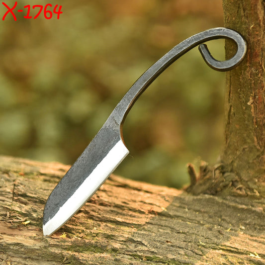 Hand Forged Camping Kitchen Knife Traditional Blacksmith Steak Knife