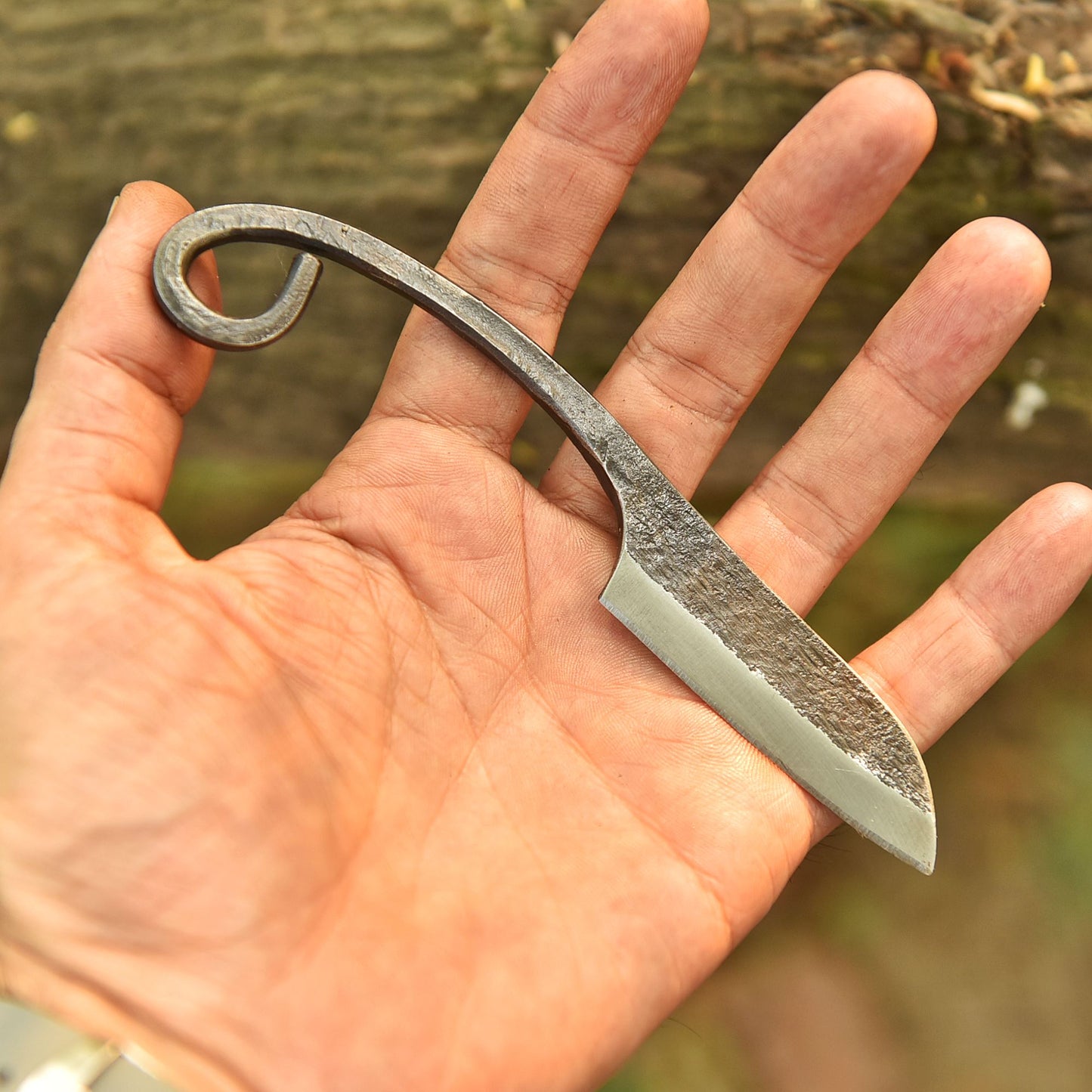 Hand Forged Camping Kitchen Knife Traditional Blacksmith Steak Knife