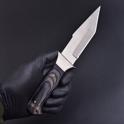 Handmade Skinner Knife Pakkawood Wood Handle 9" Full Tang Knife
