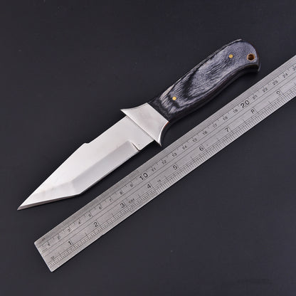 Handmade Skinner Knife Pakkawood Wood Handle 9" Full Tang Knife