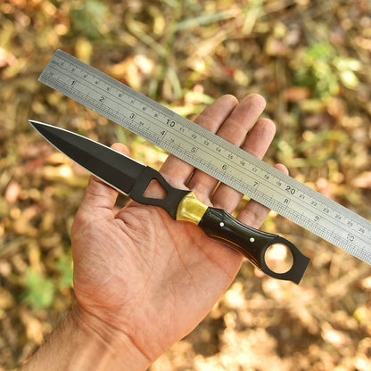 Premium Elite Handmade Outdoor Double Edge Powder Coat Blade Dagger