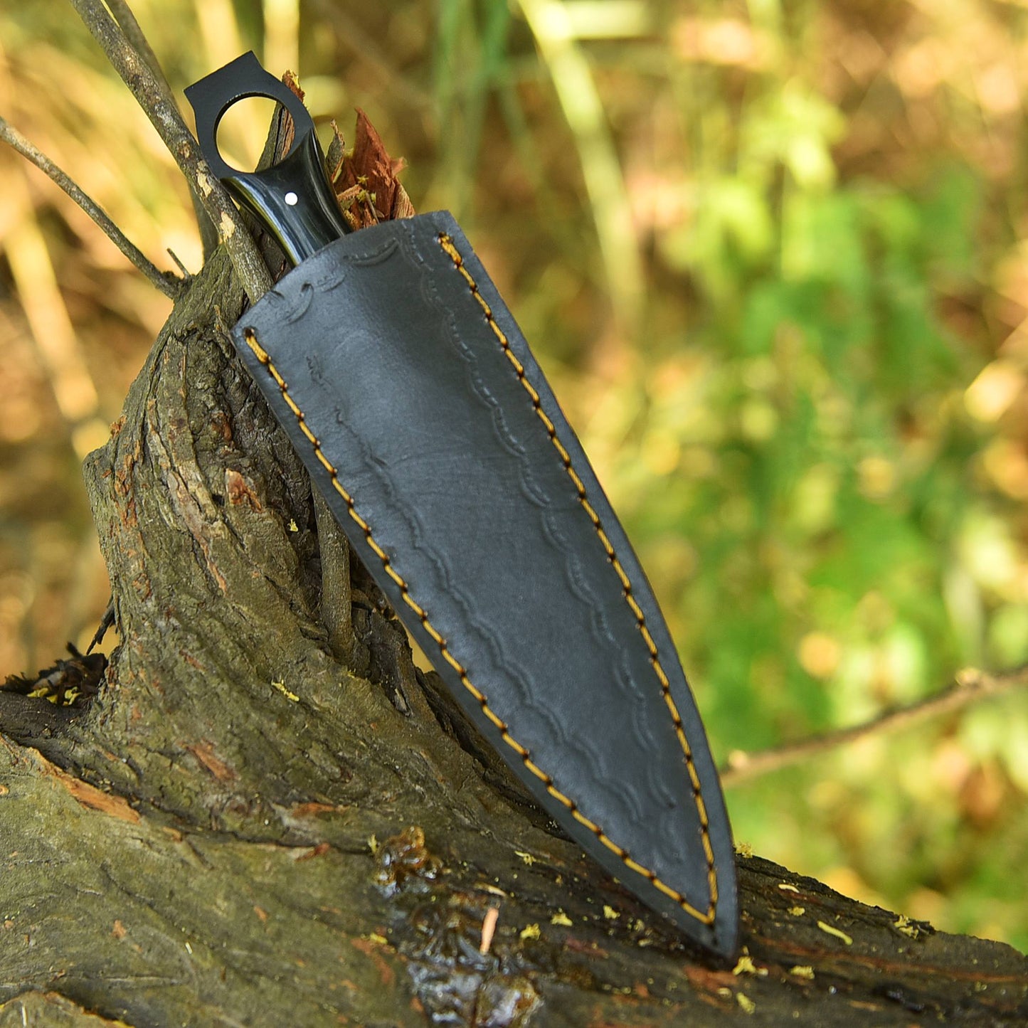 Premium Elite Handmade Outdoor Double Edge Powder Coat Blade Dagger