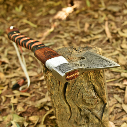 Nordic Warrior Viking Bearded Axe Bushcraft Camping Hiking Adventure Tool