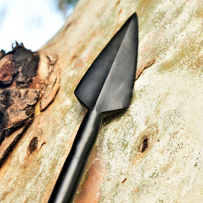 Hand Forged Tactical Hunting Spear Outdoor Survival Collector Spear