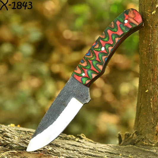 Collector Edition Gentleman’s  Handmade Carbon Steel Blade Skinner Knife