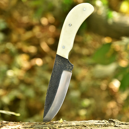 Premium Handmade Hunting Camping Outdoor Adventure Carbon Steel Skinner Knife