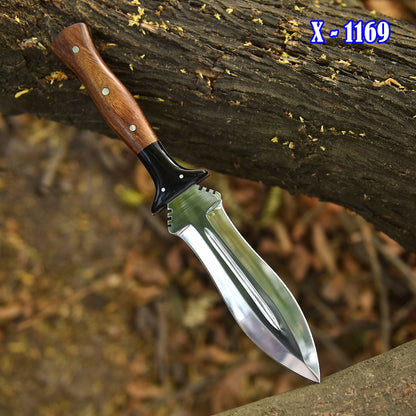 Collector’s Edition Double Edge Hunting Dagger Knife Wood Resin Handle