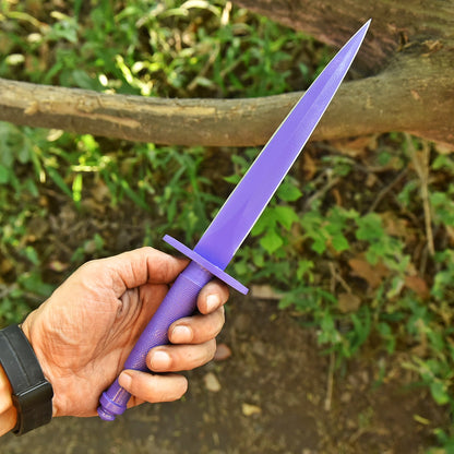 Custom Handmade Carbon Steel Dagger Knife 13" Full Tang