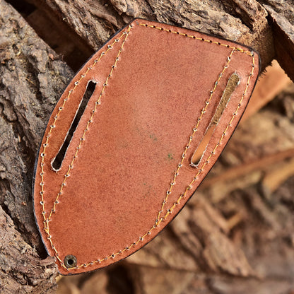 Rust Protection Master crafted Hand Stitched Buffalo Leather Folding Knife Sheath