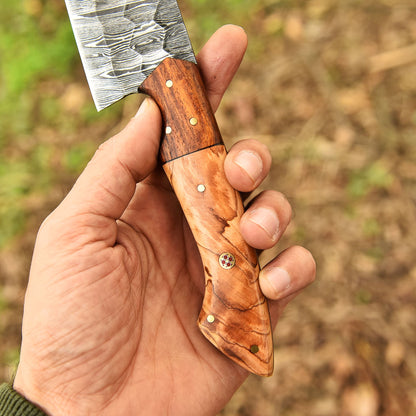 Artisan Damascus Steel Blade Chef Knife Professional Kitchen Tool