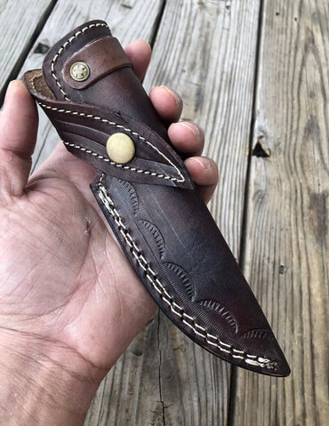 Handmade Knife Sheath Fixed Blade Vertical Knife Sheath Knives Holster Knife Case Scout Sheath