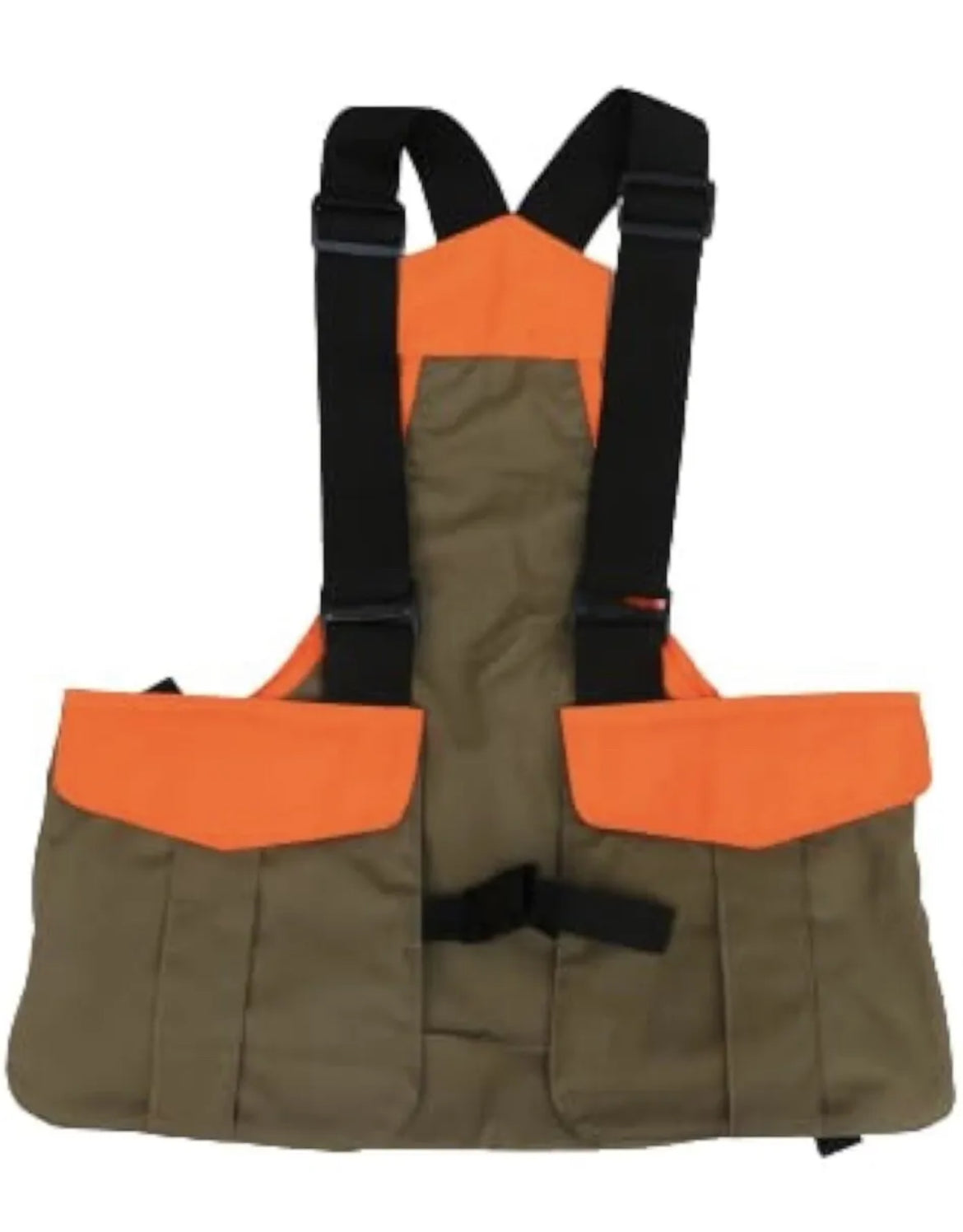 Upland Hunting Strap Vest-Waxed Water Proof Canvas Hunting Vest - Outdoor Camping Fishing Utility