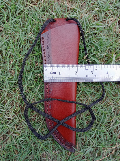 High Quality Leather Knife Fixed Blade Knife Sheath Skinner Knife Sheath