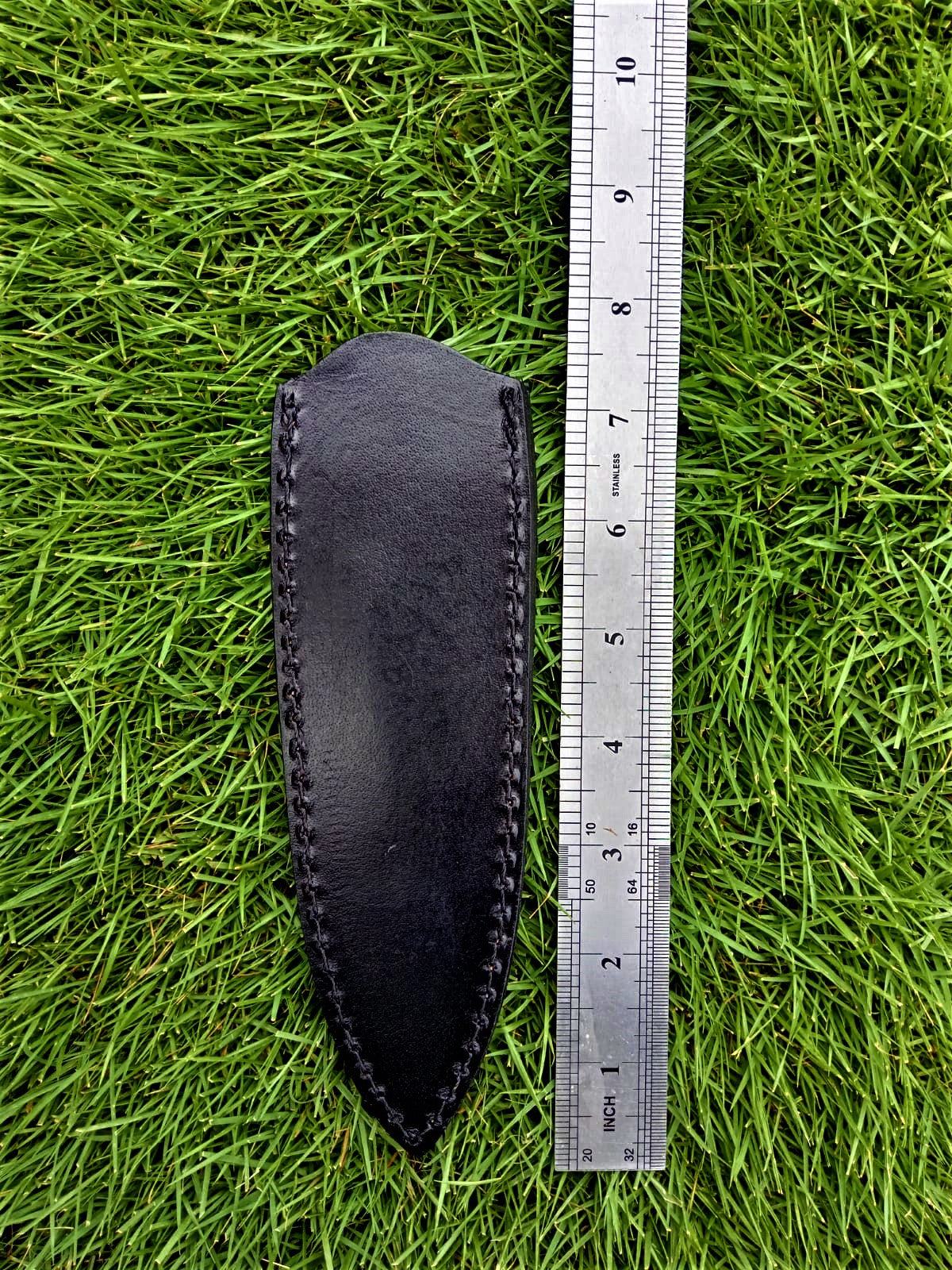 Custom Hand Forged Genuine Leather Dagger Knife Sheath