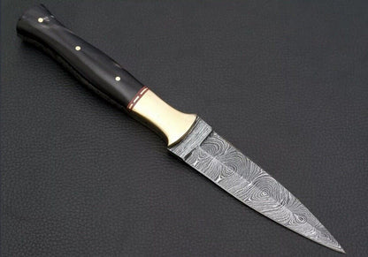 Best Boot Knife Double Edged Fixed Dagger Blade Hunting Throwing Multi-purpose X-93